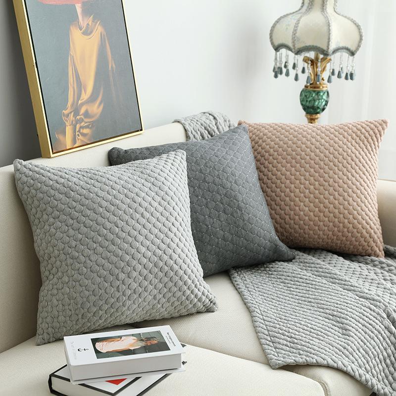 Cushion/Decorative Pillow 2021 Nordic Solid Sofa Decor Cover 50x50cm Grey Plaid Cotton Cushions Bedroom Car Waist Pillowcase Home
Cushion/Decorative Pillow 2021 Nordic Solid Sofa Decor Cover 50x50cm Grey Plaid Cotton Cushions Bedroom Car Waist Pillowcase Home