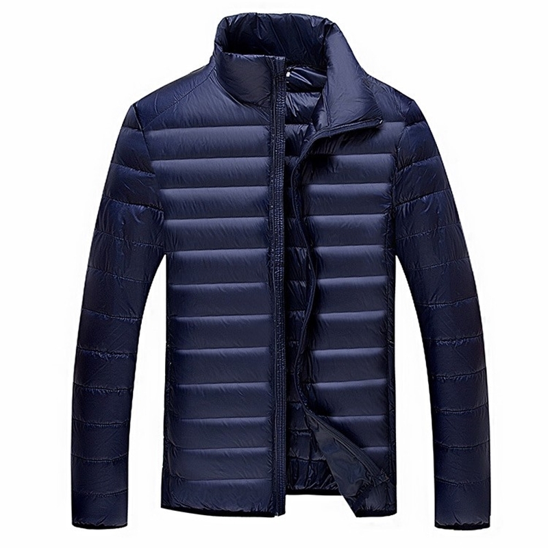 NewBang Plus 5XL 6XL 7XL Duck Down Jacket Men's Feather Ultralight Down Jacket For Men Park Outwear With Carry Bag Overcoat 201225