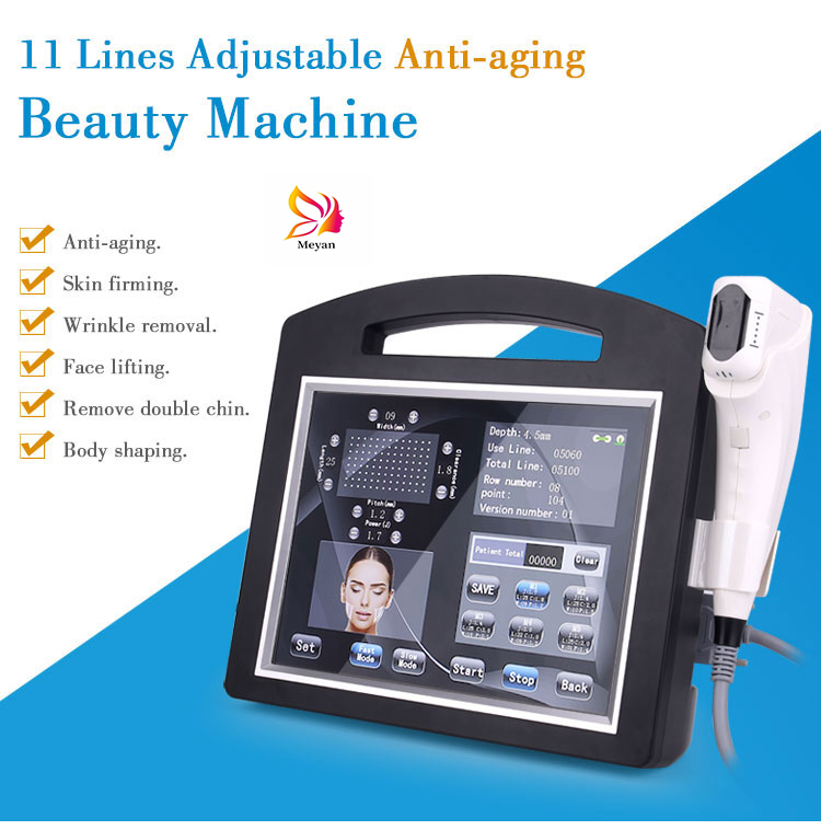 2021 New Arrival Ultrasound Face Lift One Shot 12 lines 20000 Shots Wrinkle Removal 4D hifu for Body Slimming Skin Tighten Beauty Device