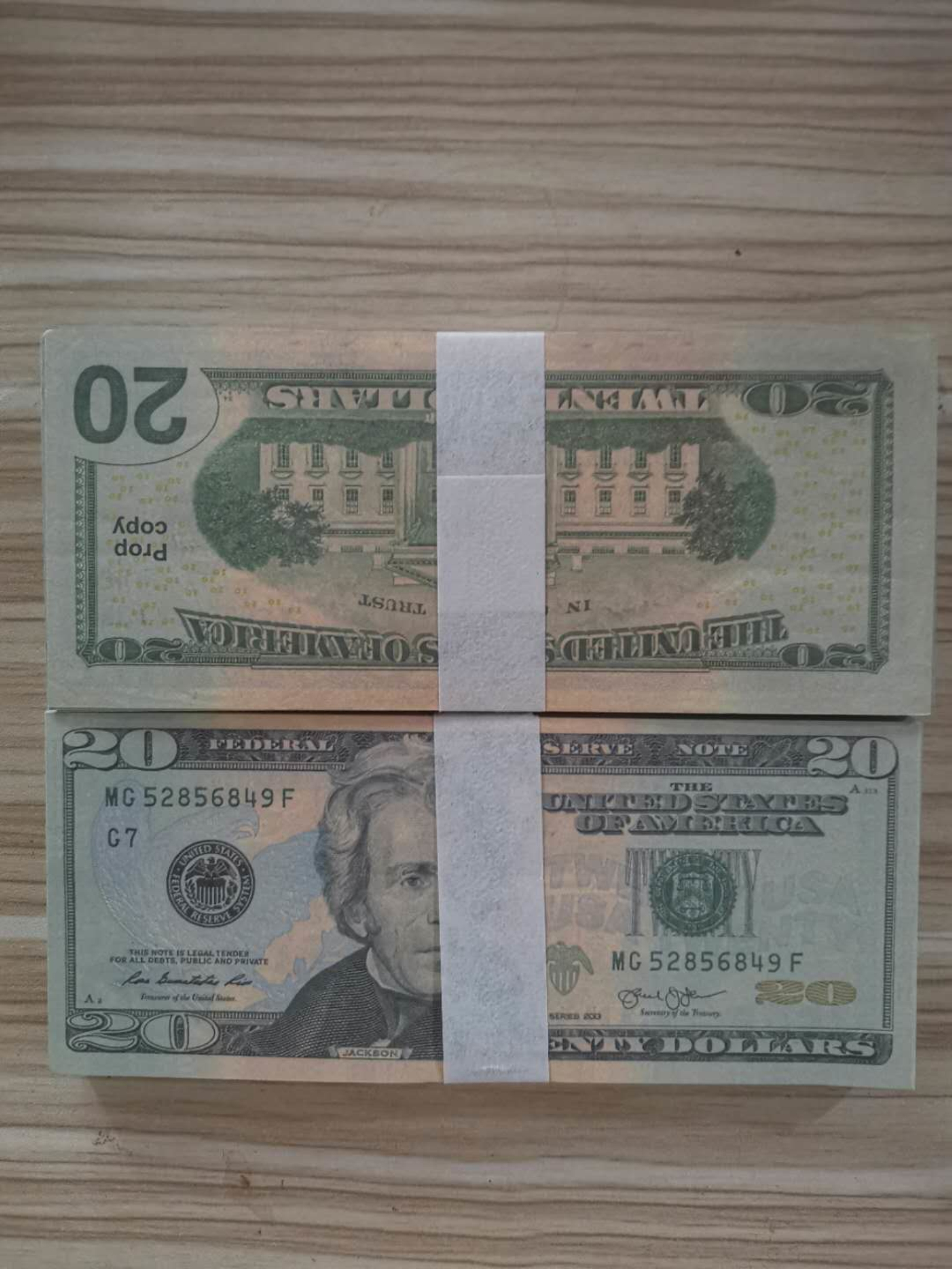 Dollar and pound coins $1 $5 $10 & Props currency festive air Christmases2333.