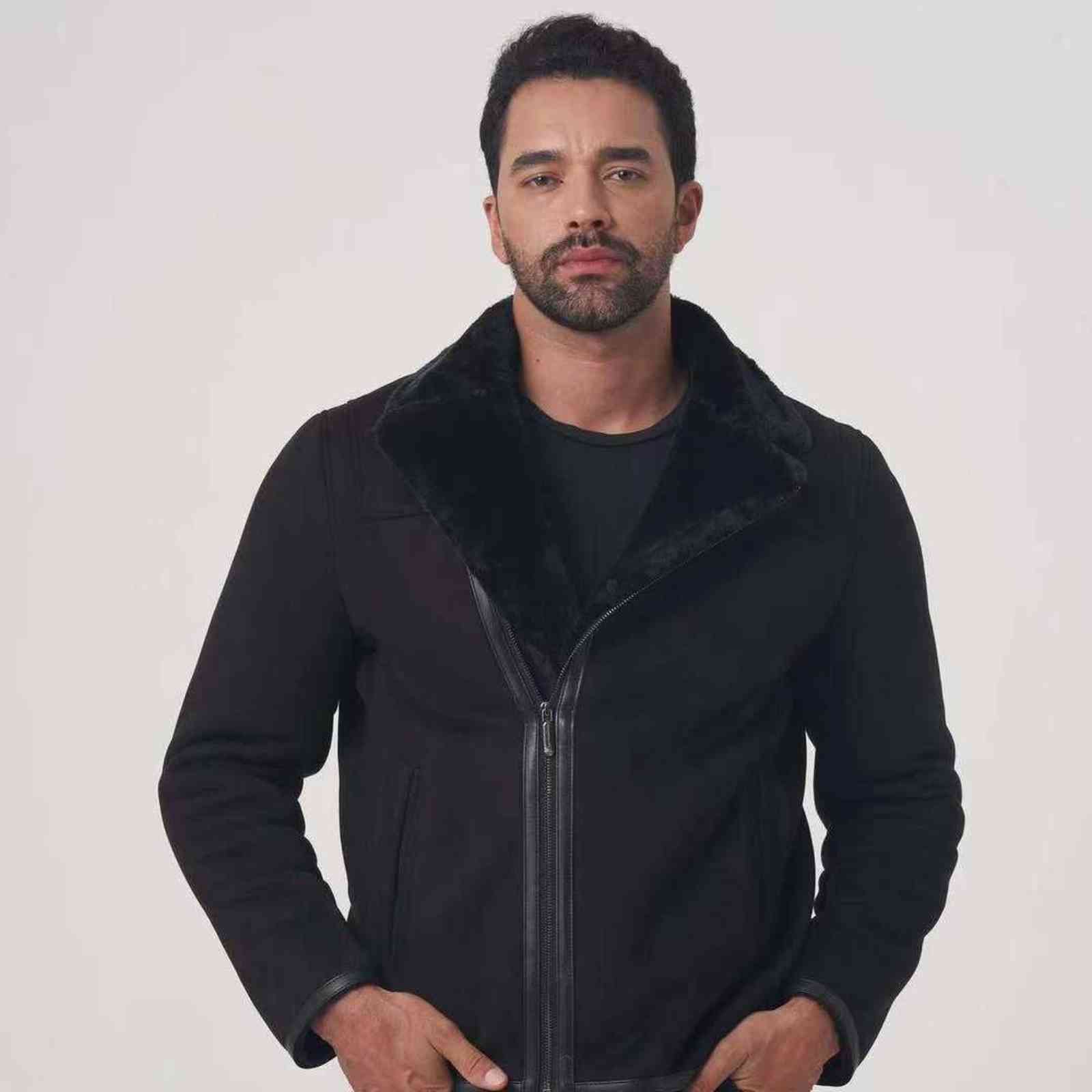 Men's Winter Coat Male Suede jacket Men's Coat Fashion Casual Man Apparel High Quality Men's Clothing OGMANDO1878 211111