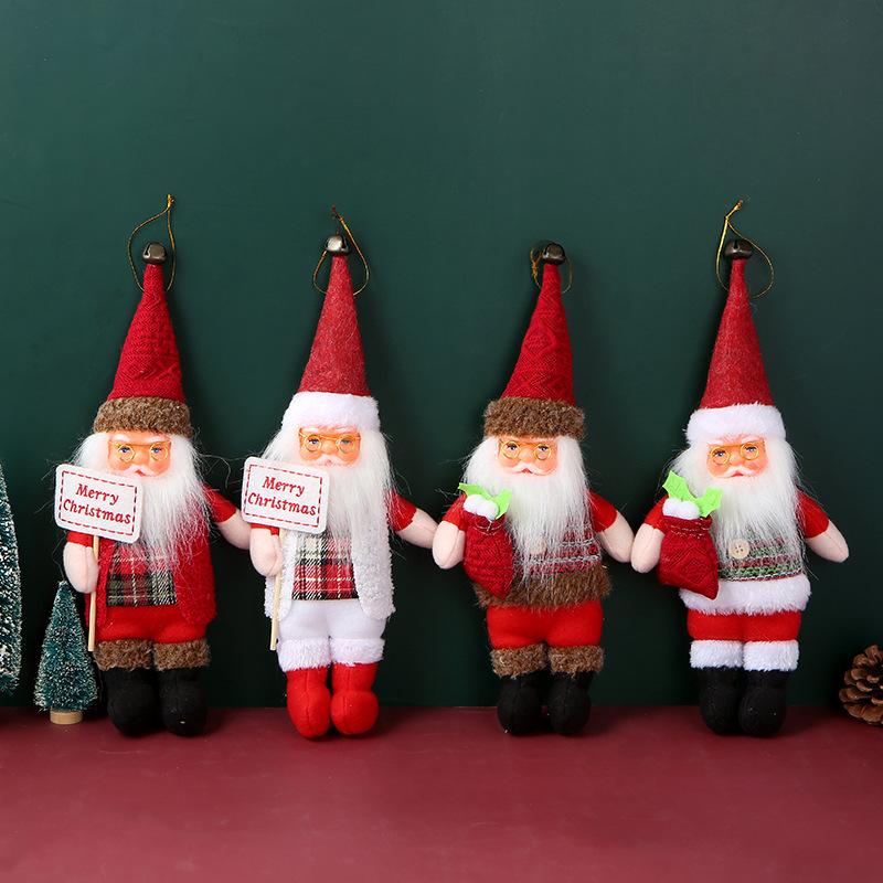 Charms 2021 Christmas Decoration Props Tree Pendant Santa Claus Doll Gift Toy Gadget, Bronze;silver
Charms 2021 Christmas Decoration Props Tree Pendant Santa Claus Doll Gift Toy Gadget, Bronze;silver