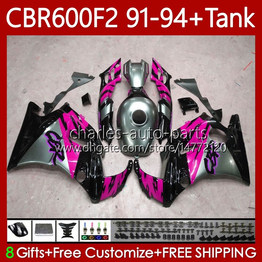 Body For HONDA CBR-600 CBR 600 CBR600 Pink grey F2 FS CC 600F2 91 92 93 94 63No.264 600FS CBR600F2 600CC 1991-1994 Bodywork CBR600FS 1991 1992 1993 1994 OEM Fairings, No. 4
Body For HONDA CBR-600 CBR 600 CBR600 Pink grey F2 FS CC 600F2 91 92 93 94 63No.264 600FS CBR600F2 600CC 1991-1994 Bodywork CBR600FS 1991 1992 1993 1994 OEM Fairings, No. 4