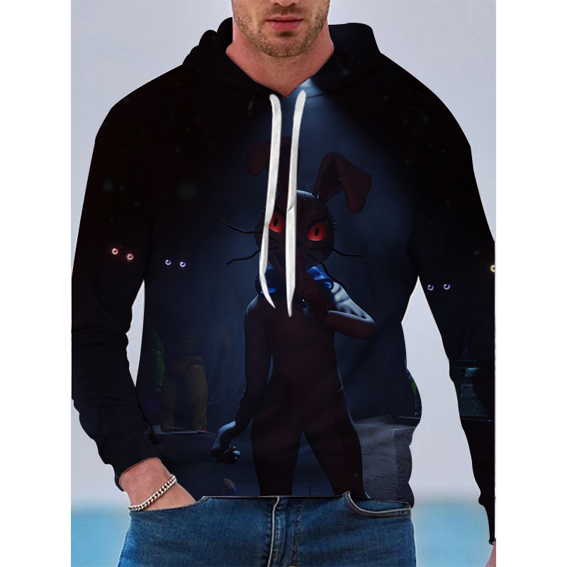 Halloween Black rabbit Pattern Men s 3D Printing Hoodie Visual Impact Party Top Punk Gothic Round Neck High Quality American Sweatshirt Hoodie
Halloween Black rabbit Pattern Men s 3D Printing Hoodie Visual Impact Party Top Punk Gothic Round Neck High Quality American Sweatshirt Hoodie