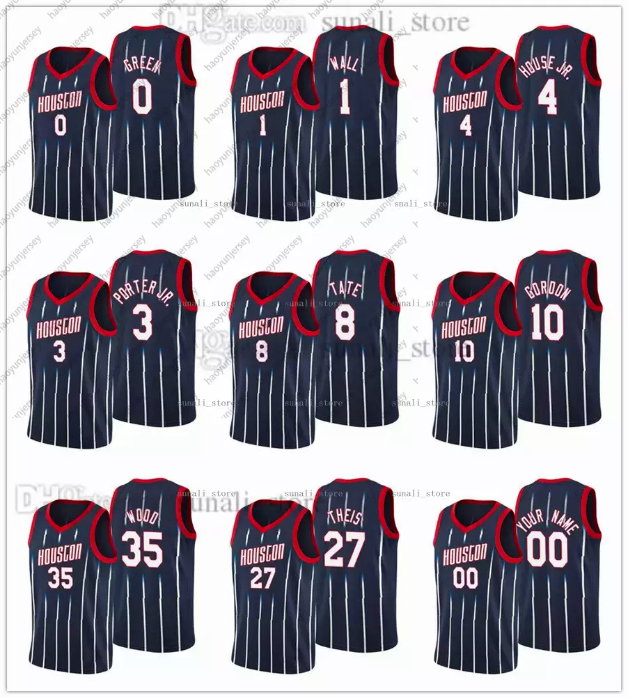 75th Anniversary 2022 City Navy Basketball Jersey John Wall 1 Eric Gordon 10 Christian Wood 35 Jalen Green 0 Daniel Theis 27 Alperen Sengun Kevin Porter Jr. 3 Edition
75th Anniversary 2022 City Navy Basketball Jersey John Wall 1 Eric Gordon 10 Christian Wood 35 Jalen Green 0 Daniel Theis 27 Alperen Sengun Kevin Porter Jr. 3 Edition