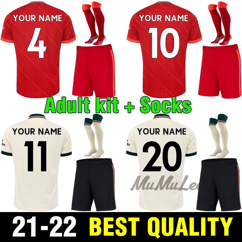 21 22 Adult kit +socks soccer jerseys Gerrard special edition Smicer Alonso Hamann BARNES KUYT Cisse 2021 2022 Football Shirt men set, Black
21 22 Adult kit +socks soccer jerseys Gerrard special edition Smicer Alonso Hamann BARNES KUYT Cisse 2021 2022 Football Shirt men set, Black