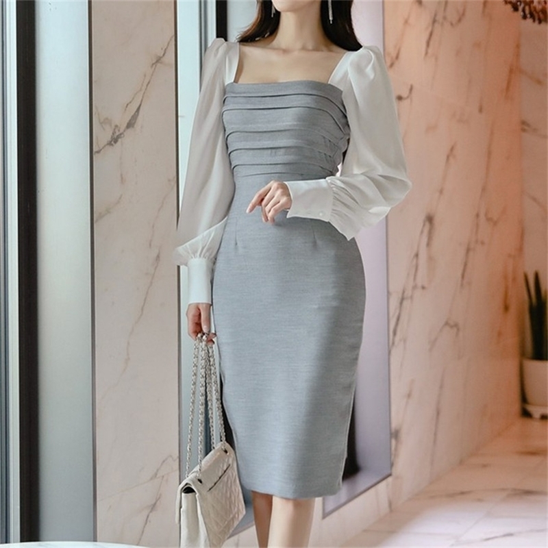 Sexy Dress Women Sleeveless Pleated Summer Bodycon Femininos Square Neck Tank Midi Pencil 210603, Picture color
Sexy Dress Women Sleeveless Pleated Summer Bodycon Femininos Square Neck Tank Midi Pencil 210603, Picture color