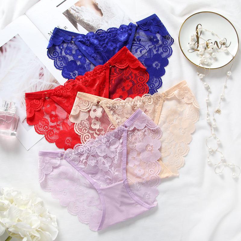 Women's Panties Sitonjwly Sexy Lace Transparent Hollow Out Briefs Low Waist Female Seamless Lingerie Underwear Underpants, 03
Women's Panties Sitonjwly Sexy Lace Transparent Hollow Out Briefs Low Waist Female Seamless Lingerie Underwear Underpants, 03