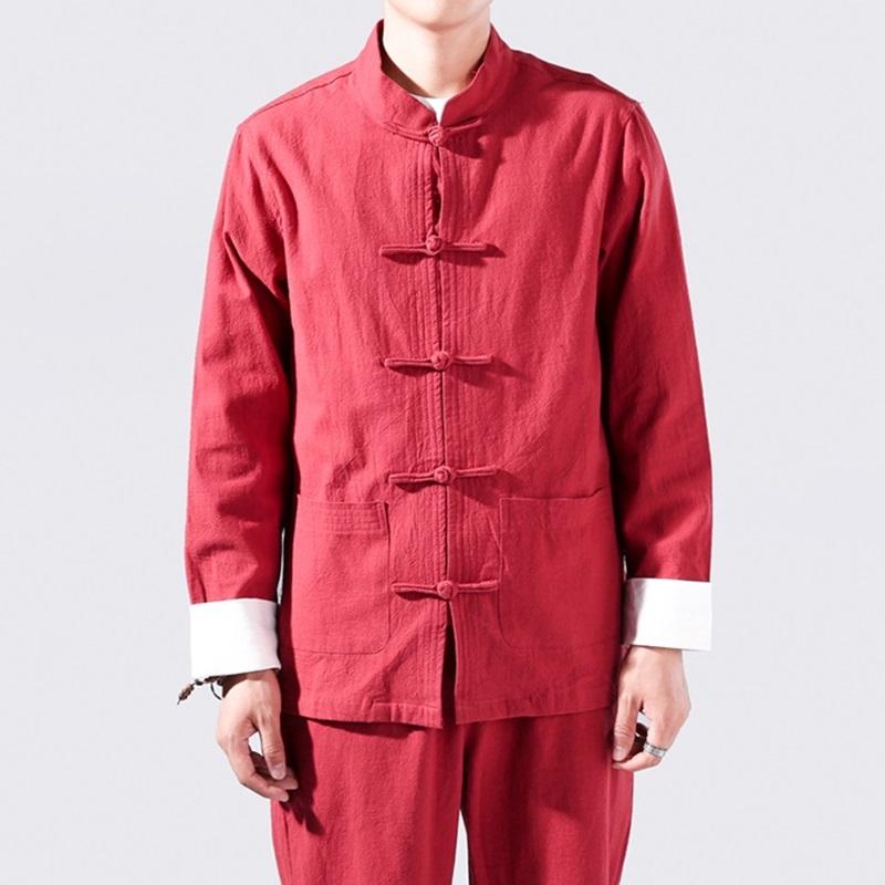 Ethnic Clothing Traditional Chinese For Men Tang Suit Plus Size Hanfu Clothes Linen Harajuku Long Sleeve Coats Male 30296
Ethnic Clothing Traditional Chinese For Men Tang Suit Plus Size Hanfu Clothes Linen Harajuku Long Sleeve Coats Male 30296