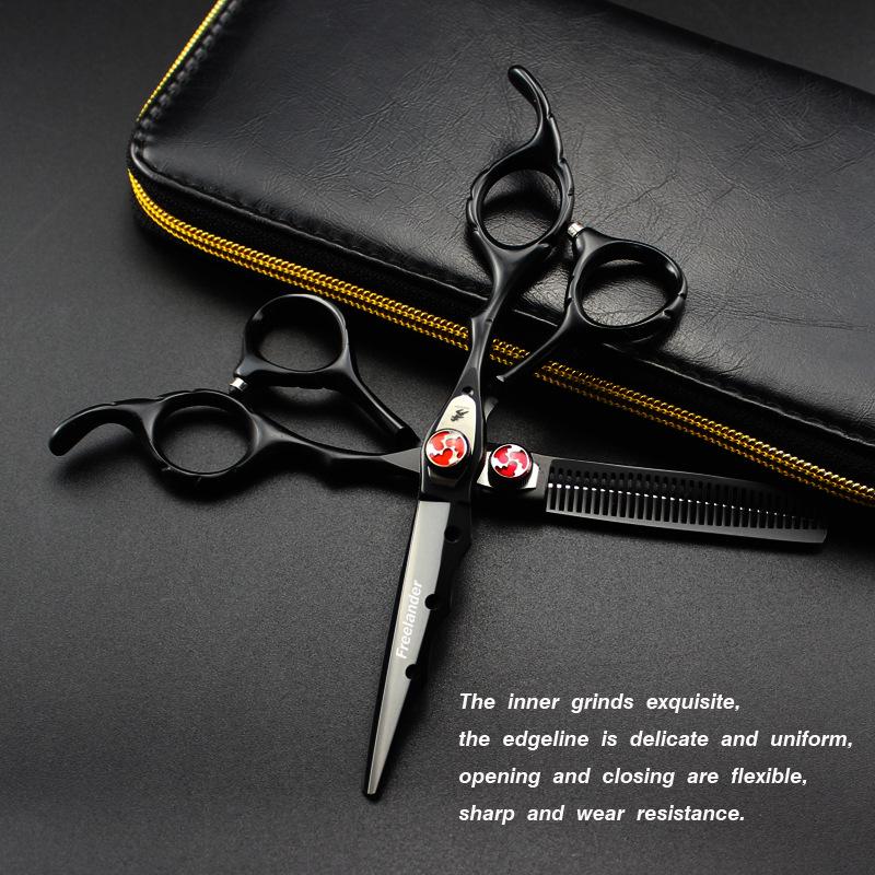 Hair Scissors 6inch Professional Hairdressing Barber High Quality Cutting Thinning Scissor For Shears