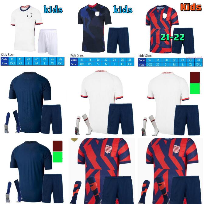 Ddult+kids kit 2021 United States soccer jerseys home away America 21 22 us PULISIC MORGAN BRADLEY MCKENNIE LLOYD RAPINOE DEMPSEY ALTIDORE USMNT Football Shirt
Ddult+kids kit 2021 United States soccer jerseys home away America 21 22 us PULISIC MORGAN BRADLEY MCKENNIE LLOYD RAPINOE DEMPSEY ALTIDORE USMNT Football Shirt