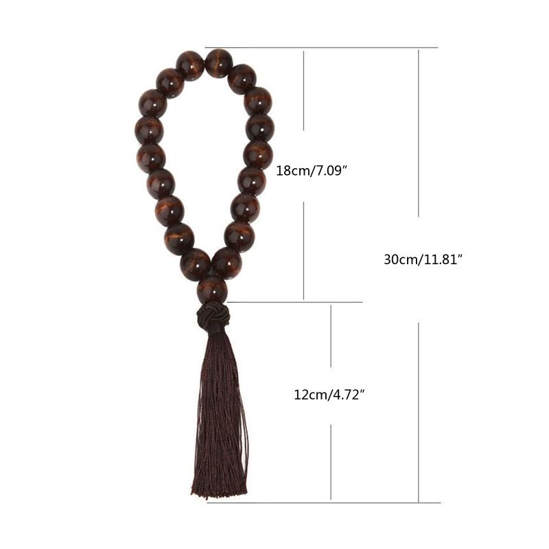 Interior Decorations Wood Beads Car Pendant Decor Hanging Ornament Charms Rearview Mirror Blessed Rosary For Peace
Interior Decorations Wood Beads Car Pendant Decor Hanging Ornament Charms Rearview Mirror Blessed Rosary For Peace