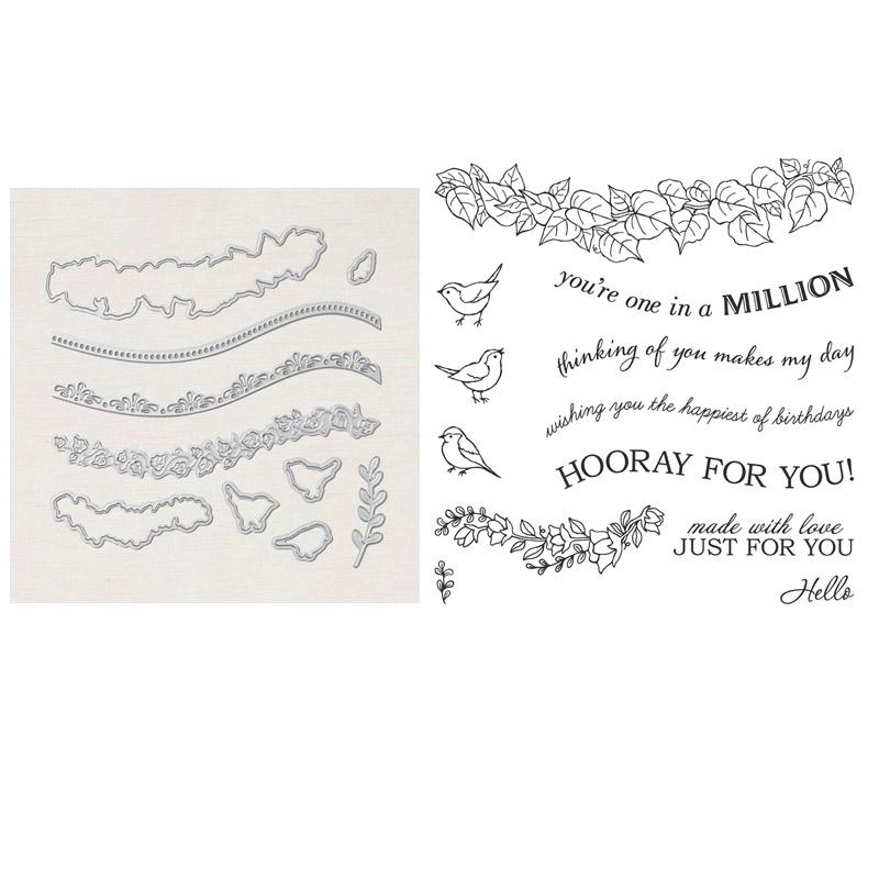 Painting Supplies Quite Curvy Stamp Set And Coordinating Dies Branches, Birds, Words Metal Cutting For DIY Scrapbooking Card 2021
Painting Supplies Quite Curvy Stamp Set And Coordinating Dies Branches, Birds, Words Metal Cutting For DIY Scrapbooking Card 2021