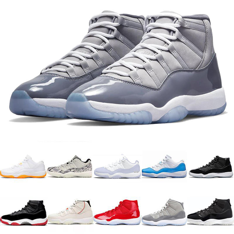 Cool Grey Classic 11s Mens basketball shoes Win Like '96 Space jam 45 Gym Red Patent Leather Concord 11 Women Midnight Navy Pure Violet 25th Anniversary Bred Sneaker, Unc
Cool Grey Classic 11s Mens basketball shoes Win Like '96 Space jam 45 Gym Red Patent Leather Concord 11 Women Midnight Navy Pure Violet 25th Anniversary Bred Sneaker, Unc