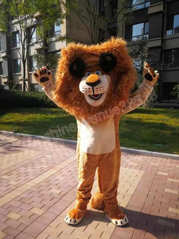 Halloween brown Lion Mascot Costume Top Quality Cartoon theme character Carnival Unisex Adults Size Christmas Birthday Party Fancy Outfit, As picture
Halloween brown Lion Mascot Costume Top Quality Cartoon theme character Carnival Unisex Adults Size Christmas Birthday Party Fancy Outfit, As picture