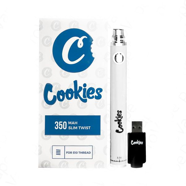 Cookies Slim Twist Battery 350mAh Bottom Twist 3.3-4.8V Preheat Best Vape Battery Pen for 510 Cartridges DHL Free
Cookies Slim Twist Battery 350mAh Bottom Twist 3.3-4.8V Preheat Best Vape Battery Pen for 510 Cartridges DHL Free