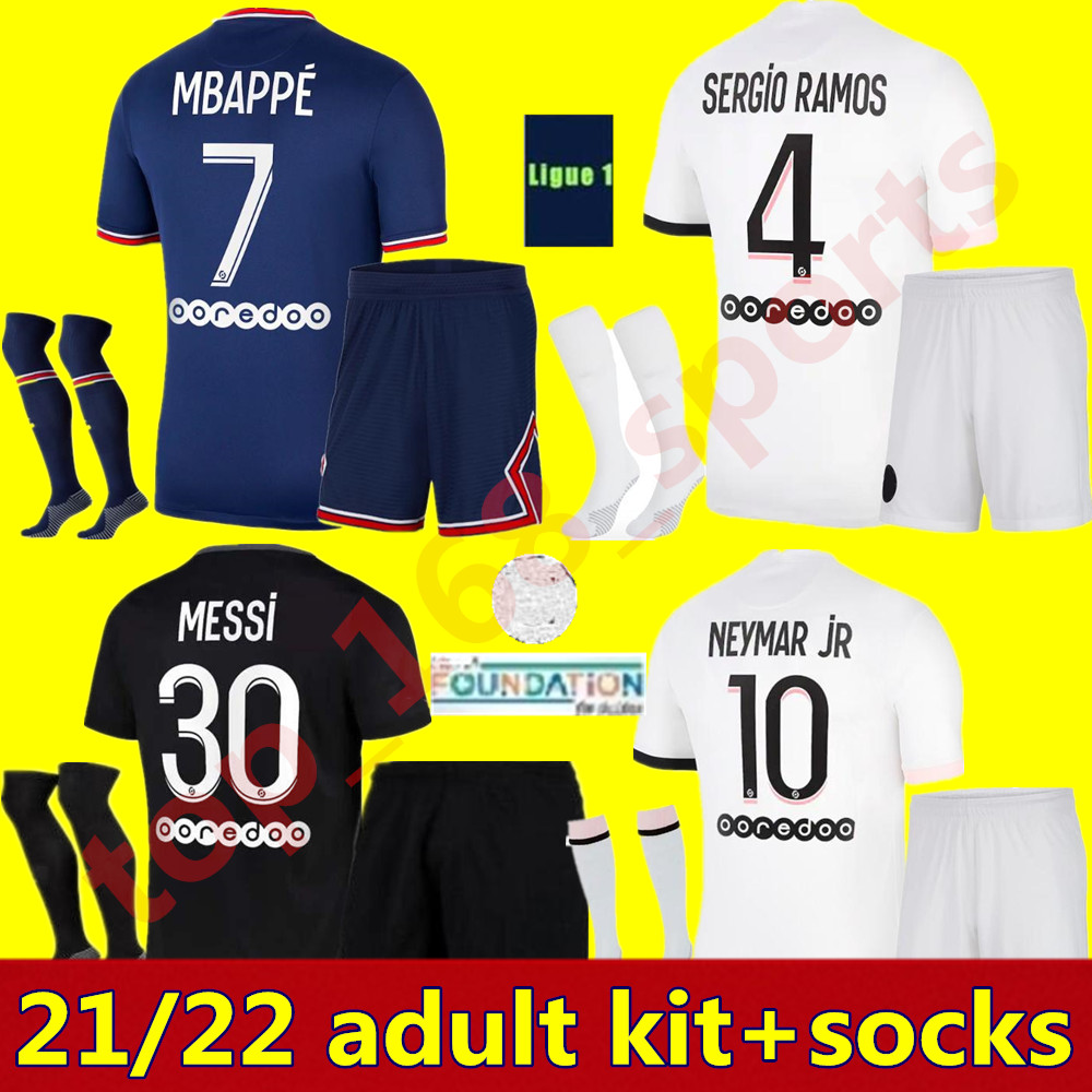 Maillots football adult kits 2021 2022 Paris soccer Jerseys 21 22 Home away 3rd MESSI SERGIO RAMOS MBAPPE ICARDI NEYMAR shirt JR VERRATTI Me, Black;yellow
Maillots football adult kits 2021 2022 Paris soccer Jerseys 21 22 Home away 3rd MESSI SERGIO RAMOS MBAPPE ICARDI NEYMAR shirt JR VERRATTI Me, Black;yellow