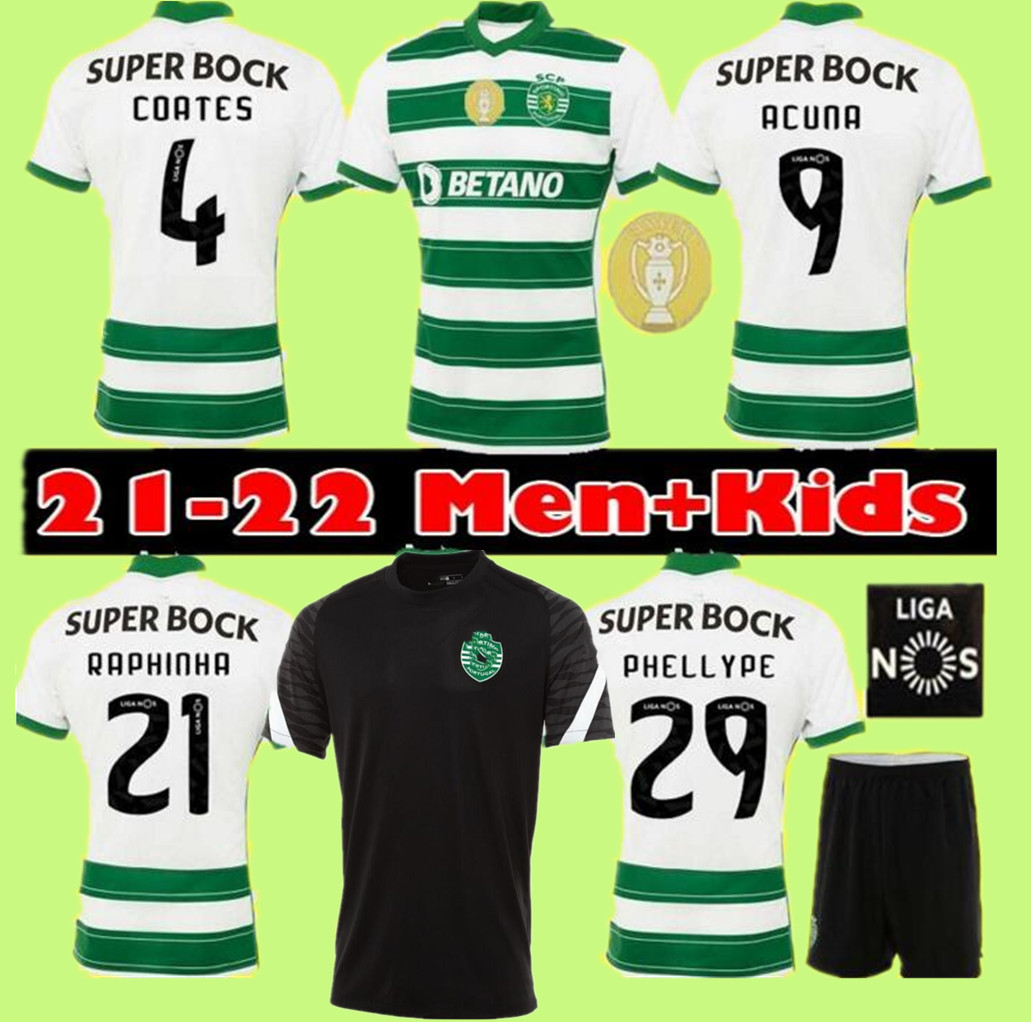 men kids Thai quality Sporting Soccer jersey 21 22 Lisbon Football Shirts 2021 2022 Ronaldo FERNANDES NANI Football jersey Maillot, White
men kids Thai quality Sporting Soccer jersey 21 22 Lisbon Football Shirts 2021 2022 Ronaldo FERNANDES NANI Football jersey Maillot, White