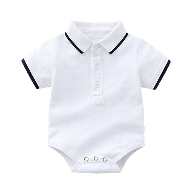 Rompers Summer Toddler Baby Boys Cute Cotton Solid Color Button Up Collar Short Sleeve Romper Jumpsuit
Rompers Summer Toddler Baby Boys Cute Cotton Solid Color Button Up Collar Short Sleeve Romper Jumpsuit