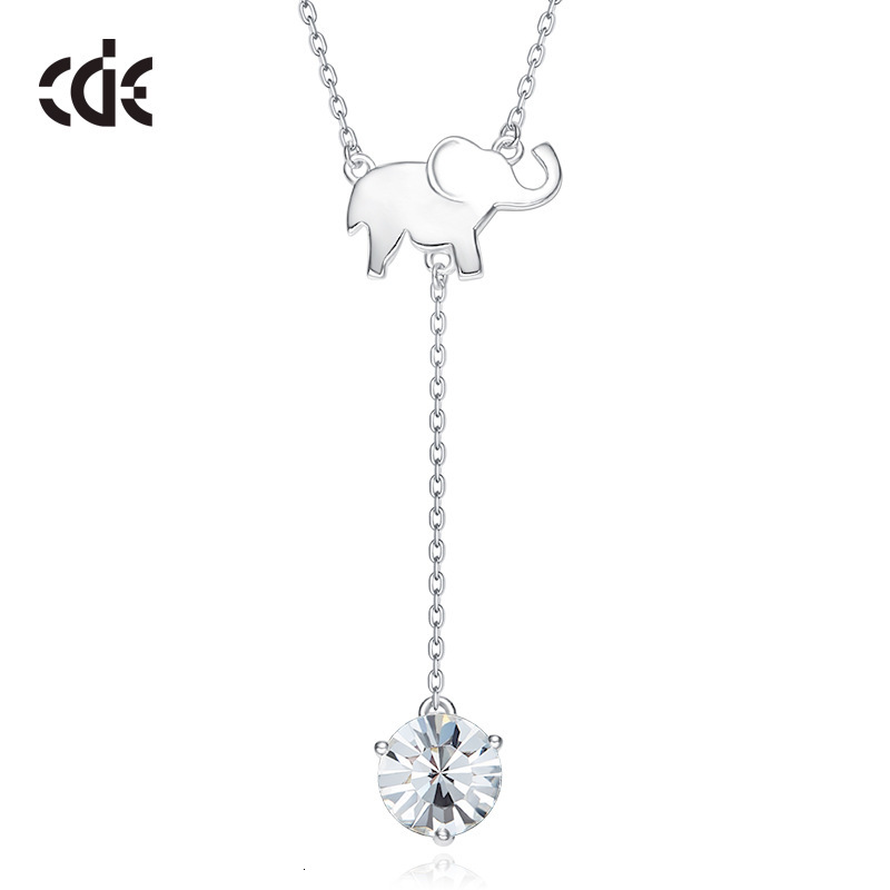 Necklace Siddell Simple Elephant S925 Silver Clavicle Women's Jewelry Is Made of Swarovski Crystal
Necklace Siddell Simple Elephant S925 Silver Clavicle Women's Jewelry Is Made of Swarovski Crystal