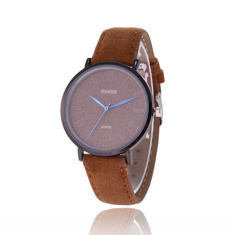 Wristwatches Luxury Frosted Belt Leather Watches Women Men Lovers Fashion Dress Quartz Wrist Watch, Men brown
Wristwatches Luxury Frosted Belt Leather Watches Women Men Lovers Fashion Dress Quartz Wrist Watch, Men brown