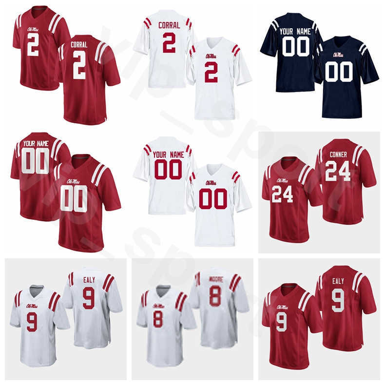 Ole Miss Rebels College NCAA Football 9 Jerrion Ealy Jersey 2 Matt Corral 24 Snoop Conner 8 Elijah Moore 84 Kenny Yeboah Embroidery, White
Ole Miss Rebels College NCAA Football 9 Jerrion Ealy Jersey 2 Matt Corral 24 Snoop Conner 8 Elijah Moore 84 Kenny Yeboah Embroidery, White