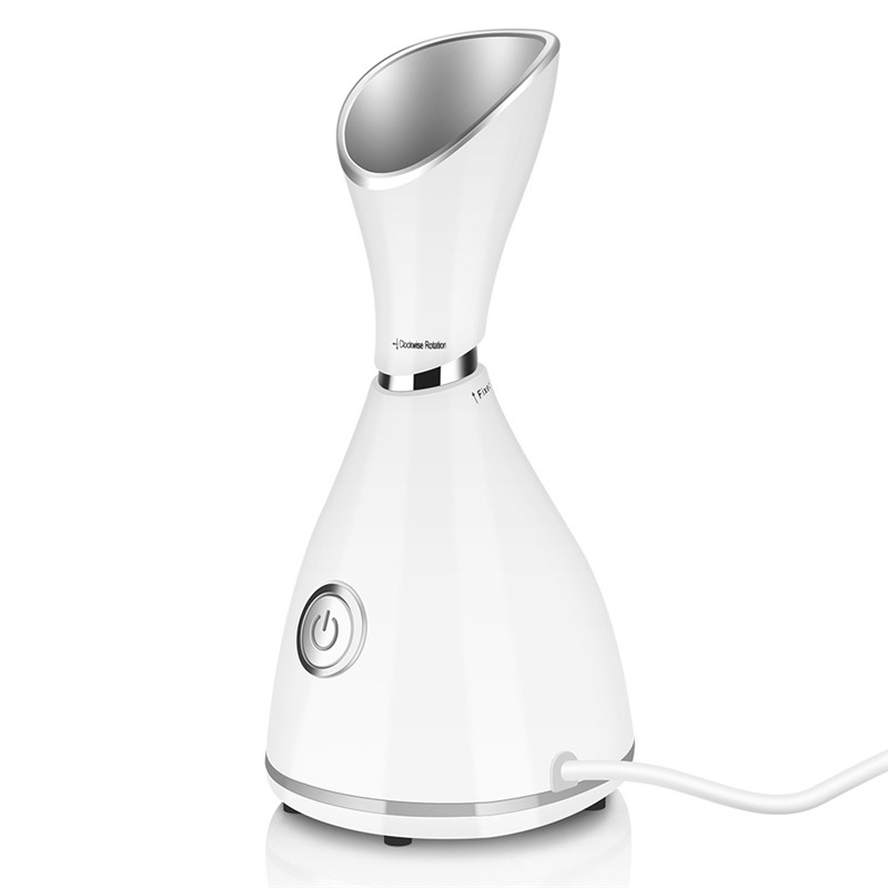 Face Steamer Vapour Ion Facial Steamer Skin Face Care Cleaner Sprayer Humidifier Moisturizer Beauty Aroma Herbal Steaming Device Vaporizador Facial De