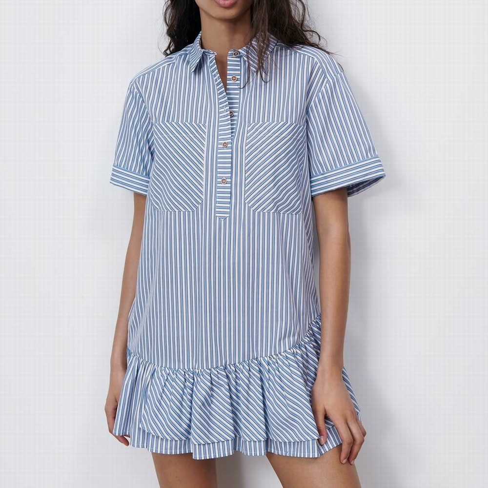 Women Striped Mini Dress Summer Clothing Short Sleeve Modern Lady Shirt Dresses 210602, Stripe
Women Striped Mini Dress Summer Clothing Short Sleeve Modern Lady Shirt Dresses 210602, Stripe