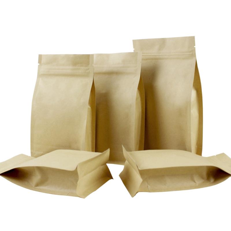 Storage Bags 50Pcs Kraft Paper Aluminum Foil Eight Side Seal Bag Tear Notch Stand Up Coffe Snack Nut Food Packaging Pouches
Storage Bags 50Pcs Kraft Paper Aluminum Foil Eight Side Seal Bag Tear Notch Stand Up Coffe Snack Nut Food Packaging Pouches