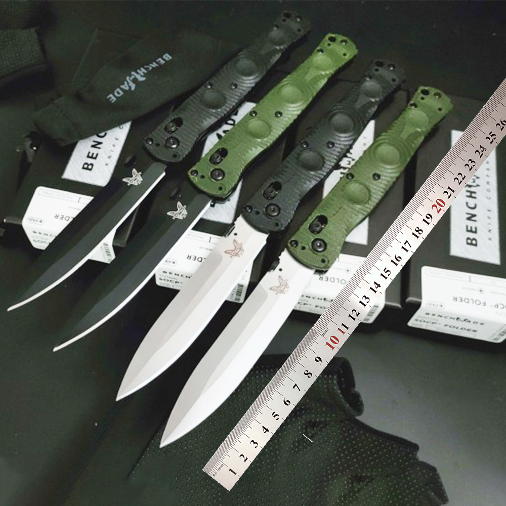 Benchmade BM 391 SOCP Outdoor Tactical Folding Knife D2 Blade Nylon Fiberglass Handle Jungle Hunting Camping Survival Knives EDC TOOL
Benchmade BM 391 SOCP Outdoor Tactical Folding Knife D2 Blade Nylon Fiberglass Handle Jungle Hunting Camping Survival Knives EDC TOOL