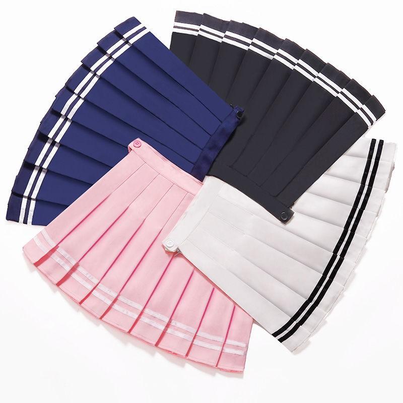 Skirts NiceMix Sweet Lolita 2021 Pleated Skirt Women Cute High Waist Mini A-line Sailor Harajuku School Girls Uniforms Stripe, Black
Skirts NiceMix Sweet Lolita 2021 Pleated Skirt Women Cute High Waist Mini A-line Sailor Harajuku School Girls Uniforms Stripe, Black