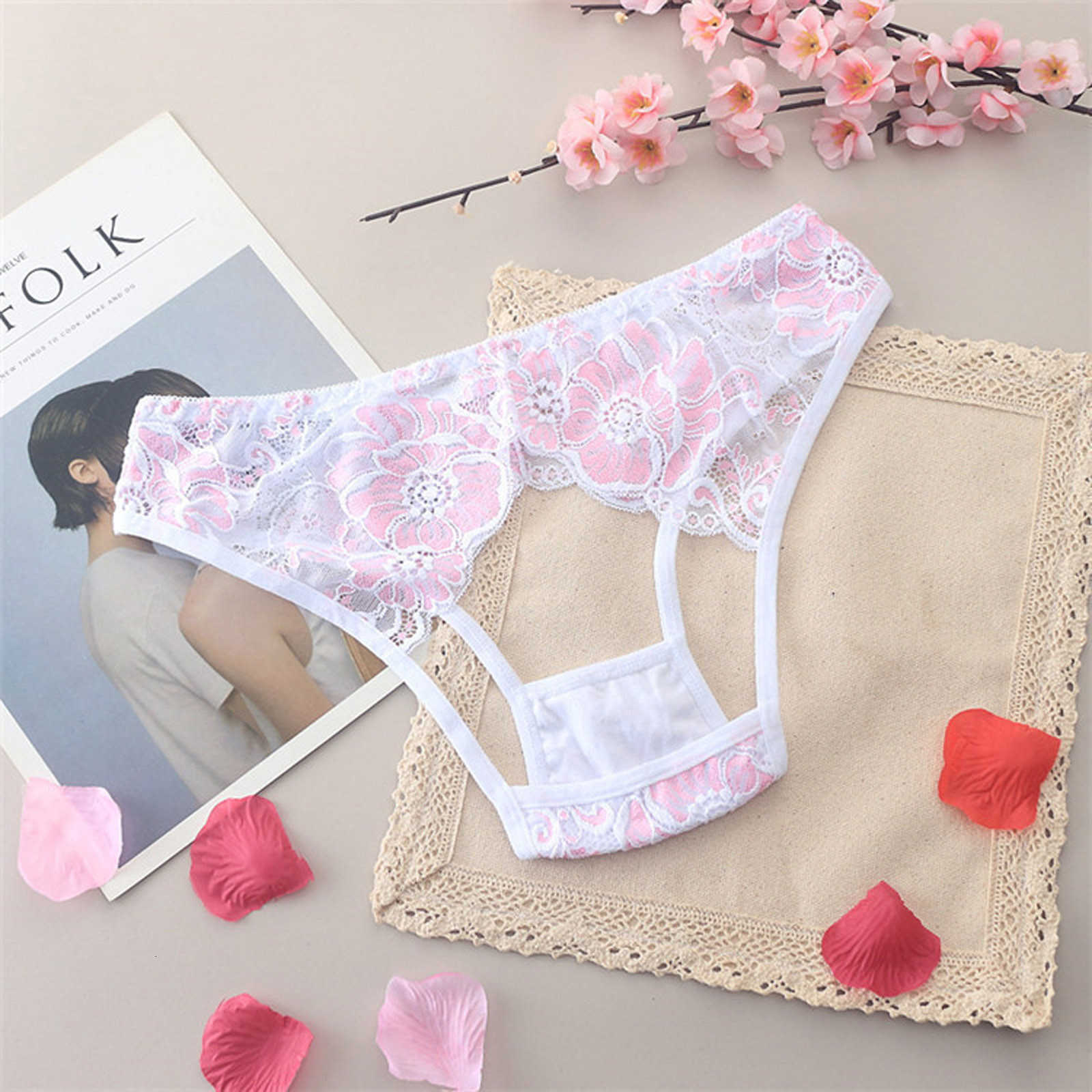Sexy Lingerie G-string Women's Panties Porno Tanga Lace Flowers Boreing Underwear Knickers Erotic Underpants Crotchless Thongs, Black;pink
Sexy Lingerie G-string Women's Panties Porno Tanga Lace Flowers Boreing Underwear Knickers Erotic Underpants Crotchless Thongs, Black;pink