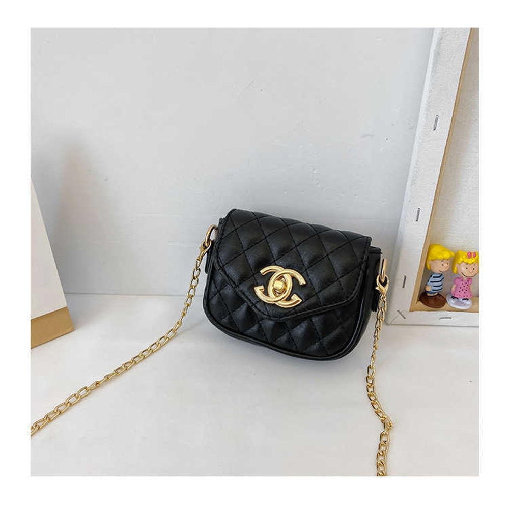 Kids children's crossbody chain bag girls diamond square stitches purses fanny pack designers handbag PU leather messenger shoudler bag, Black
Kids children's crossbody chain bag girls diamond square stitches purses fanny pack designers handbag PU leather messenger shoudler bag, Black