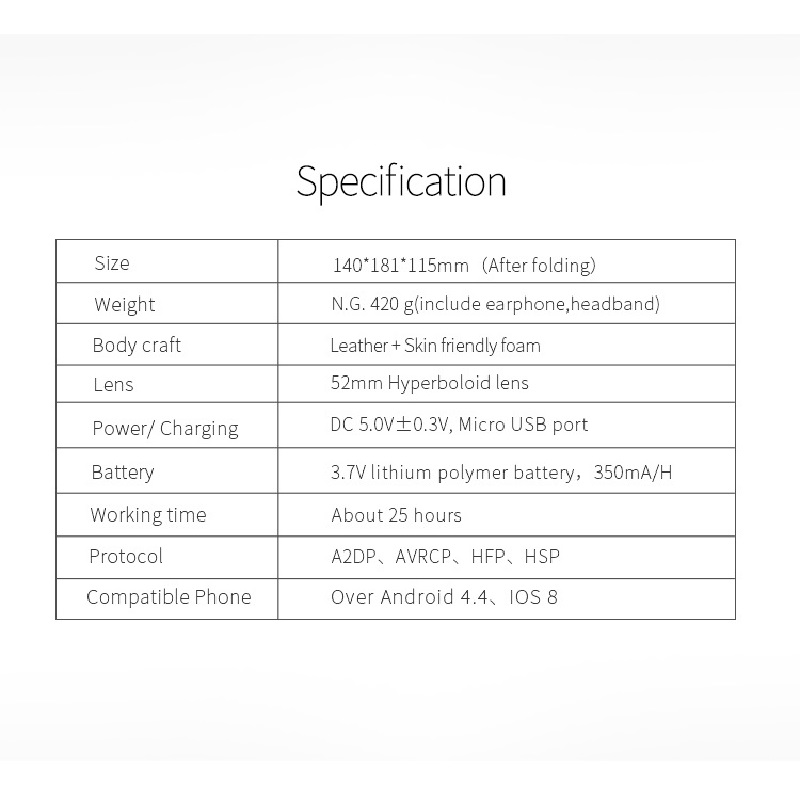 Virtual reality 3d glasses vr glasses Kozaku Z6 gift box with wireless headset