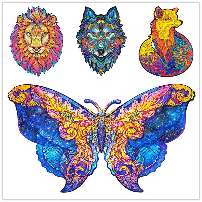 A5 Wooden Puzzle Jigsaw Unique Shape Jigsaw Pieces Charming Owl Wooden Jigsaw Puzzle Best Gift for Adults and Kids
A5 Wooden Puzzle Jigsaw Unique Shape Jigsaw Pieces Charming Owl Wooden Jigsaw Puzzle Best Gift for Adults and Kids