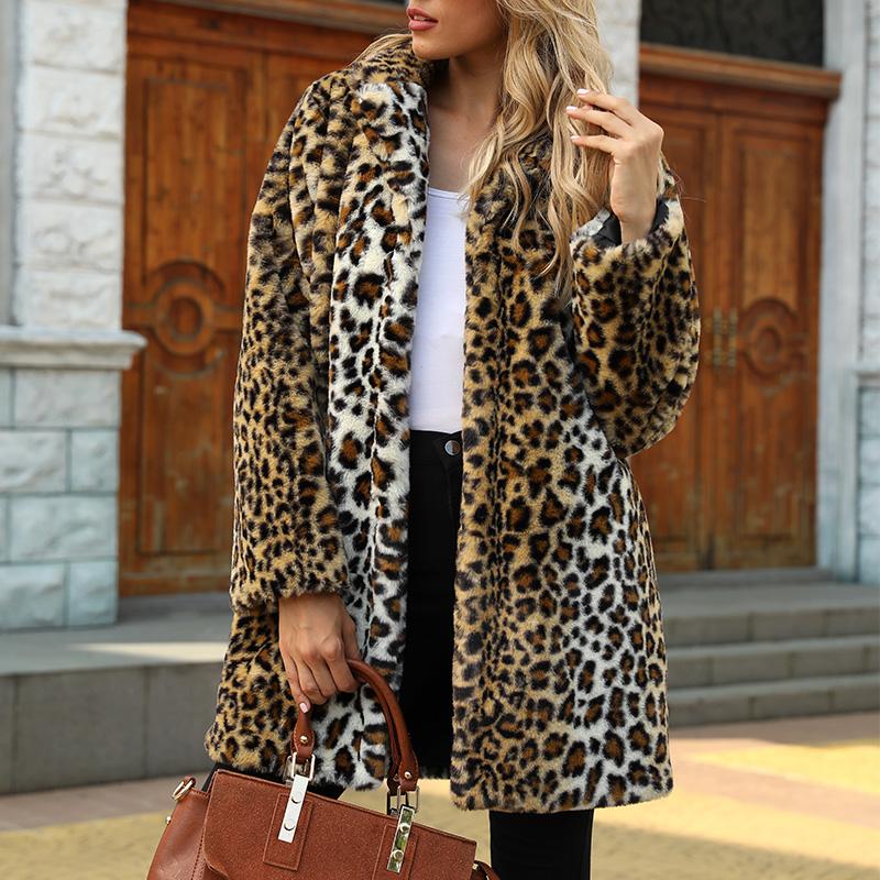 Women's Fur & Faux Leopard Coats Women Coat Luxury Winter Warm Plush Jacket Fashion Artificial Outwear High Quality 3XL, Black
Women's Fur & Faux Leopard Coats Women Coat Luxury Winter Warm Plush Jacket Fashion Artificial Outwear High Quality 3XL, Black