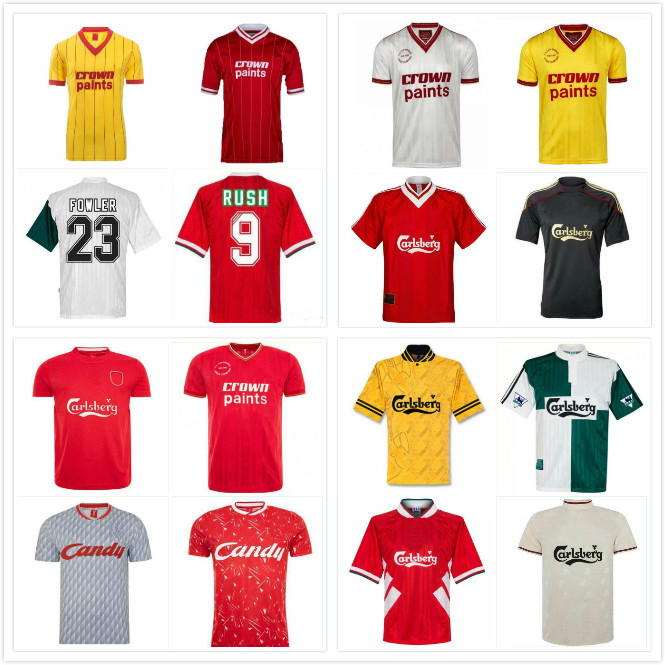 85 86 DALGLISH RUDDOCK Mens RETRO Soccer Jerseys 93 97 FOWLER REDKNAPP WRIGHT McMANAMAN 96 97 GERRARD TORRES MASCHERANO Football Shirt, Gold
85 86 DALGLISH RUDDOCK Mens RETRO Soccer Jerseys 93 97 FOWLER REDKNAPP WRIGHT McMANAMAN 96 97 GERRARD TORRES MASCHERANO Football Shirt, Gold