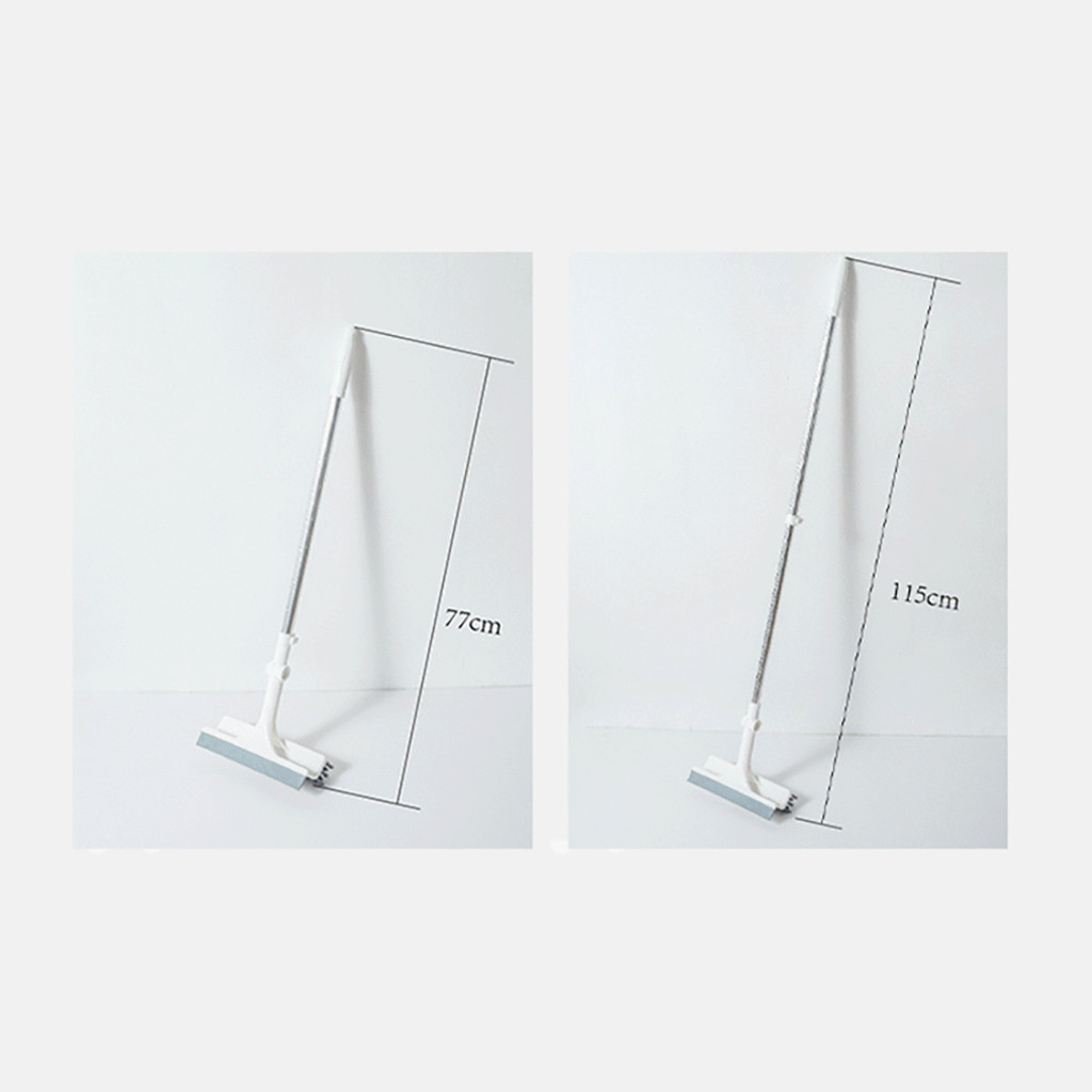 Cleaner 2 in 1 clean-up tool with elbow and straight-extension pole 45 "telescopic fool washing equipment