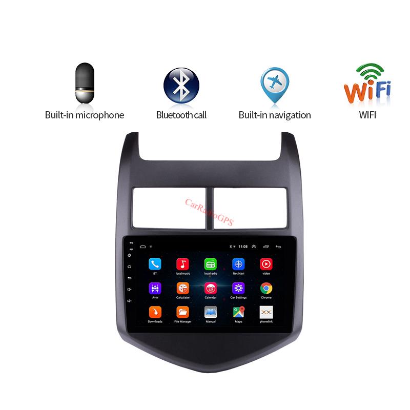 Android 10 car dvd Player GPS Navigation System for Chevy Chevrolet AVEO 2010 2011-2012 2013 Touch Screen Radio 3G WiFi Mirror