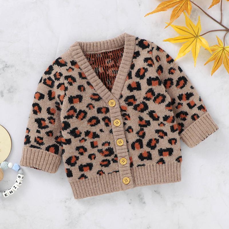 Jackets Born Baby Boy Girl Clothes Leopard Print Sweater V-neck Button-up Knitted Cardigan Jacket Kids Casual Tops For Autumn Winter, Blue;gray
Jackets Born Baby Boy Girl Clothes Leopard Print Sweater V-neck Button-up Knitted Cardigan Jacket Kids Casual Tops For Autumn Winter, Blue;gray