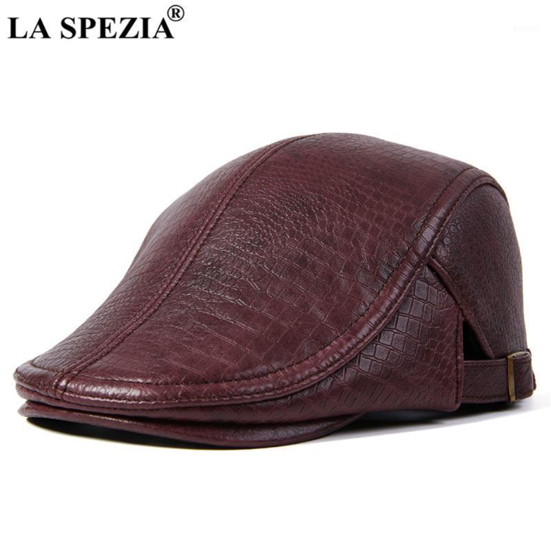 Berets LA SPEZIA Beret Hat Genuine Leather Flat Cap For Men Burgundy Alligator Real Sboy Vintage Male Winter Duckbill Hats, Gray
Berets LA SPEZIA Beret Hat Genuine Leather Flat Cap For Men Burgundy Alligator Real Sboy Vintage Male Winter Duckbill Hats, Gray