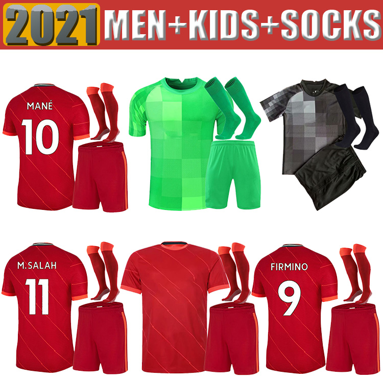 21 22 adult + Kids Kit socks LVP M.SALAH VIRGIL FIRMINO soccer jerseys MANE THIAGO ROBERTSON HENDERSON SHAQIRI A.BECKER DIOGO J. Jersey 2021, Black
21 22 adult + Kids Kit socks LVP M.SALAH VIRGIL FIRMINO soccer jerseys MANE THIAGO ROBERTSON HENDERSON SHAQIRI A.BECKER DIOGO J. Jersey 2021, Black