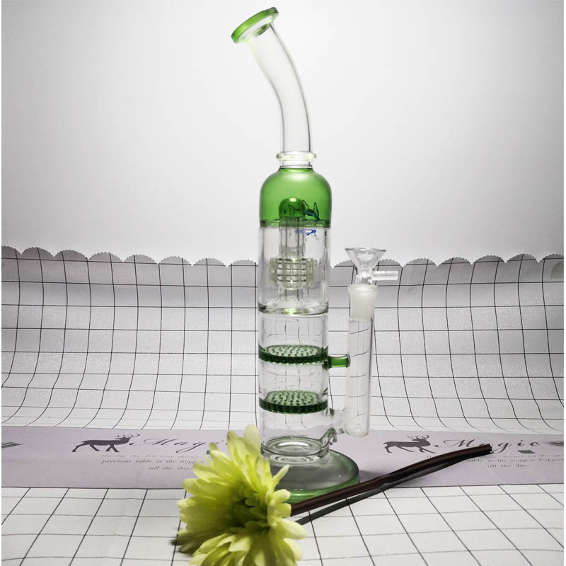 Wholesale Lavender Glass Water Bong In Hookahs Smoking Pipes 11.8 Tall Thick Recycler Oil Rigs Percolator With 14mm
Wholesale Lavender Glass Water Bong In Hookahs Smoking Pipes 11.8 Tall Thick Recycler Oil Rigs Percolator With 14mm