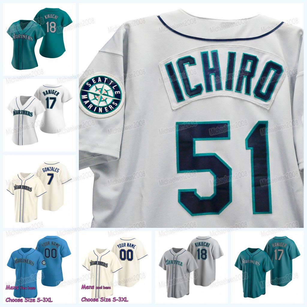 44 Julio Rodriguez Seattle 2022 All Star Jersey Luis Castillo Mariners Mitch Haniger Robbie Ray Ken Griffey Jr. Jesse Winker Ichiro Luis Torrens Kyle Lewis Ichiro, Women cool base(all star)
44 Julio Rodriguez Seattle 2022 All Star Jersey Luis Castillo Mariners Mitch Haniger Robbie Ray Ken Griffey Jr. Jesse Winker Ichiro Luis Torrens Kyle Lewis Ichiro, Women cool base(all star)
