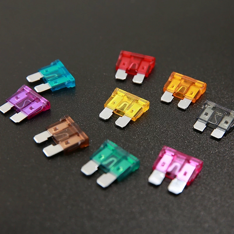 100PCS 50PCS Car Fuses 2A 3A 5A 75A 10A 15A 20A 25A 30A 35A Amp with Box Clip Assortment Auto Blade Type Fuse Set Truck