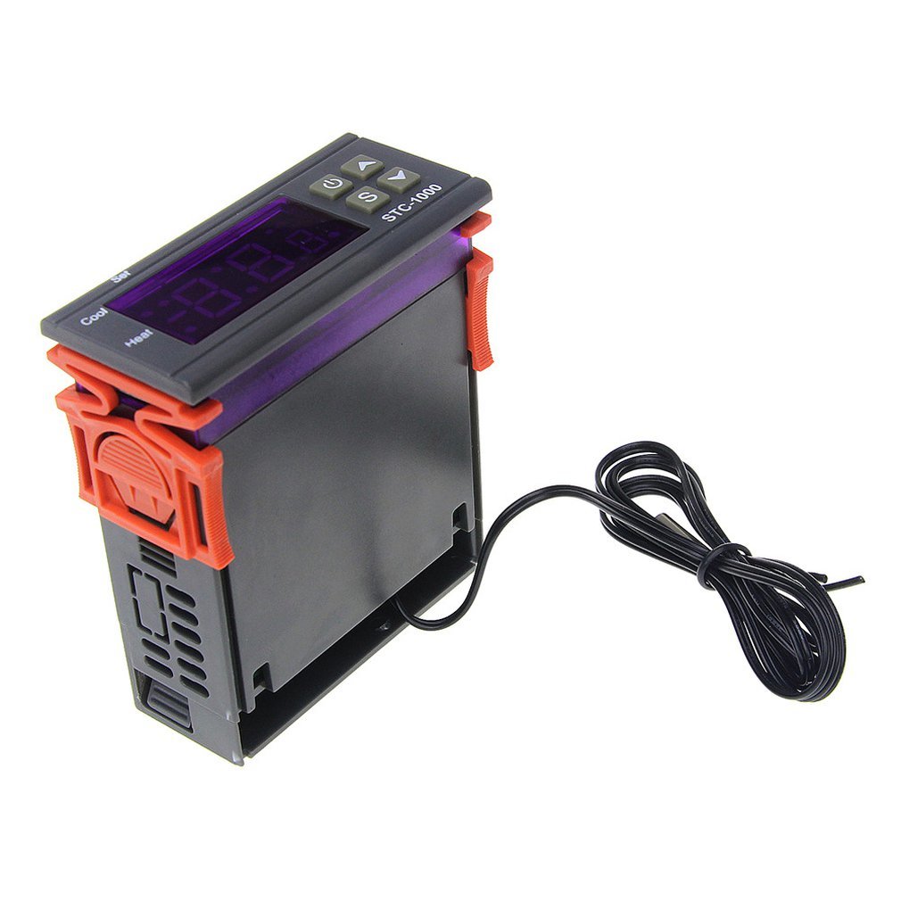 STC-1000 Dual Output Led Digital Temperature Controller Thermostat Portable Cooling Thermostat