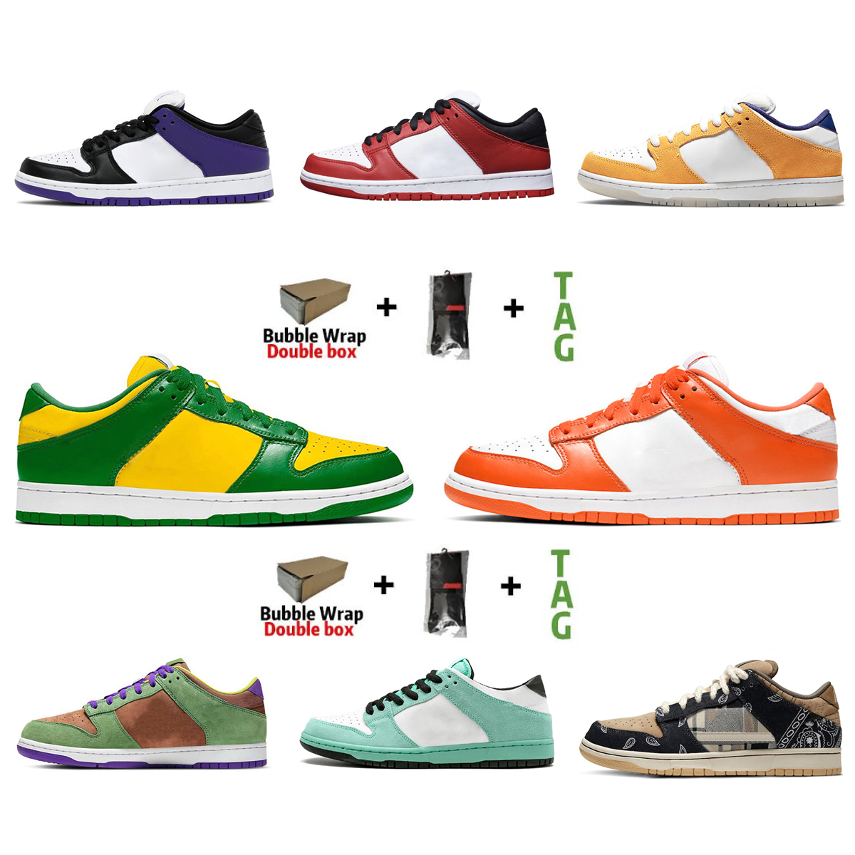 2022 High Qualit Mens Womens SB low Sports Shoes Pink Velvet University Syracuse Varsity Green Unc Coast Chunky Kentucky Michigan Trainers Sneakers
2022 High Qualit Mens Womens SB low Sports Shoes Pink Velvet University Syracuse Varsity Green Unc Coast Chunky Kentucky Michigan Trainers Sneakers