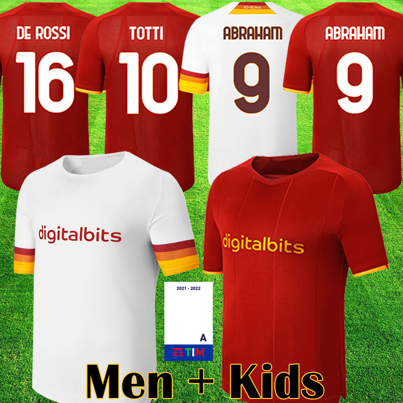 Thailand 21 22 DZEKO ZANIOLO soccer jerseys rome maglietta 2021 2022 TOTTI football kit shirt MAYORAL as maillot de foot Men Kids 999, Kids home
Thailand 21 22 DZEKO ZANIOLO soccer jerseys rome maglietta 2021 2022 TOTTI football kit shirt MAYORAL as maillot de foot Men Kids 999, Kids home