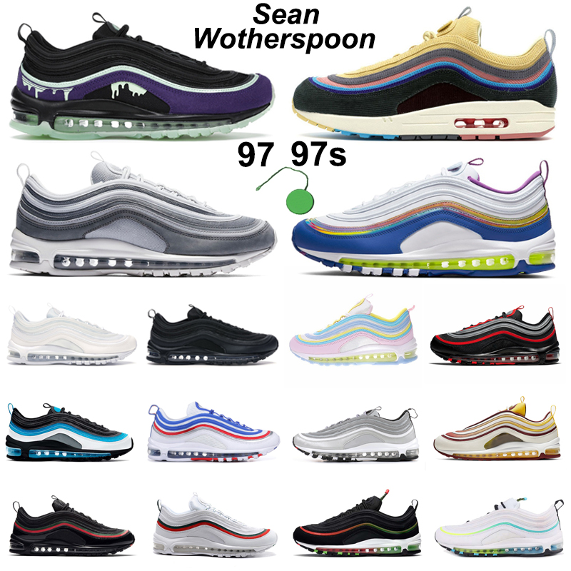 97 running men women shoes 97s max Sean Wotherspoon Halloween Bred Easter Game Royal triple black white silver bullet mens trainers outdoor
97 running men women shoes 97s max Sean Wotherspoon Halloween Bred Easter Game Royal triple black white silver bullet mens trainers outdoor