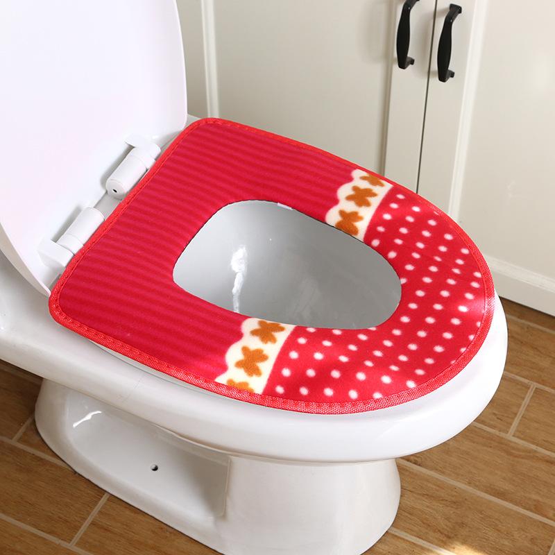 1pcs WC Toilet Seat Cover Christmas Bathroom Set Closestool Mat Soft Warmer Accessories Covers
1pcs WC Toilet Seat Cover Christmas Bathroom Set Closestool Mat Soft Warmer Accessories Covers